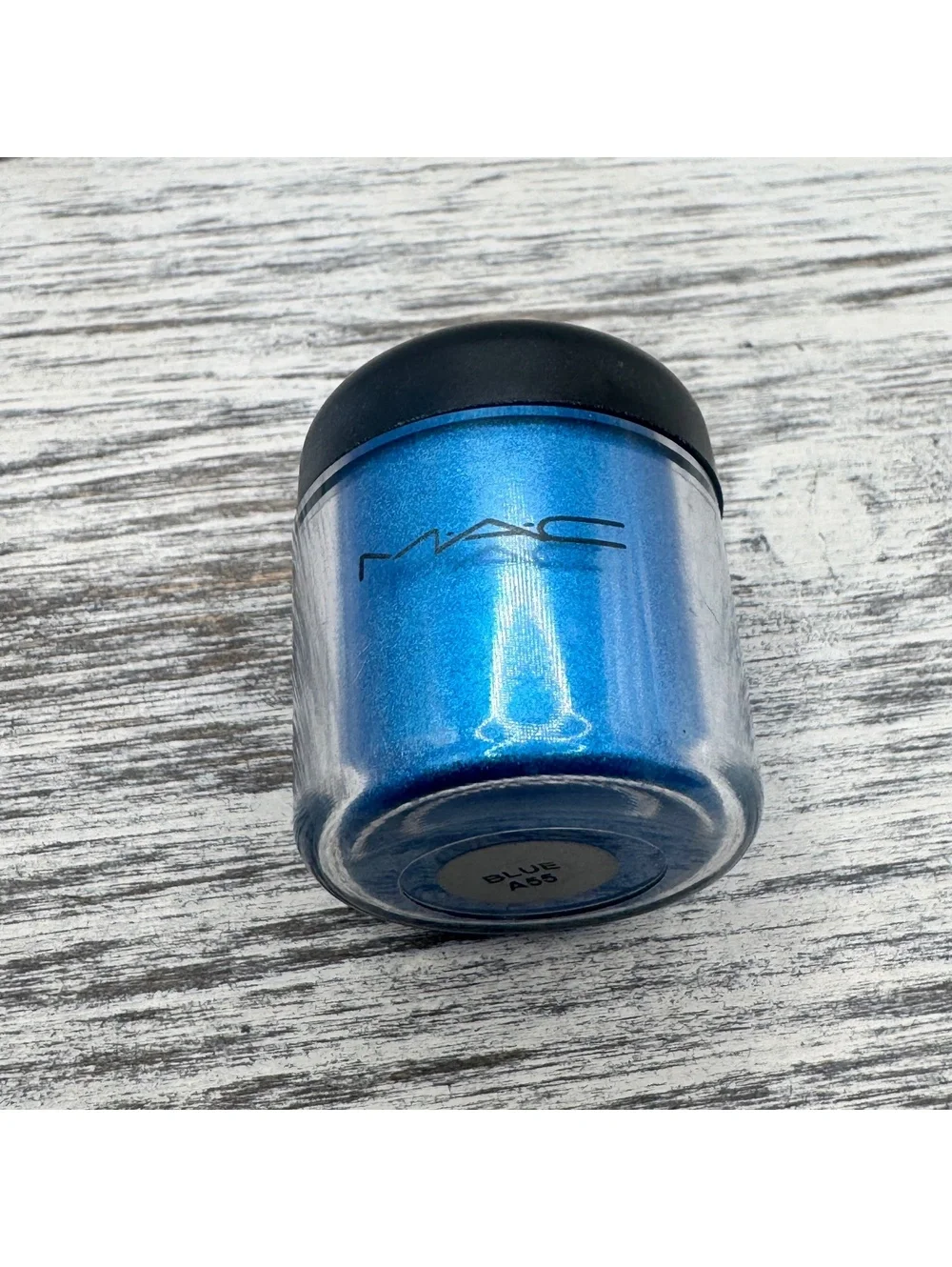MAC Cosmetics Loose Pigment BLUE (A55) 7.5 G/.26 oz RARE Brand New Without Box